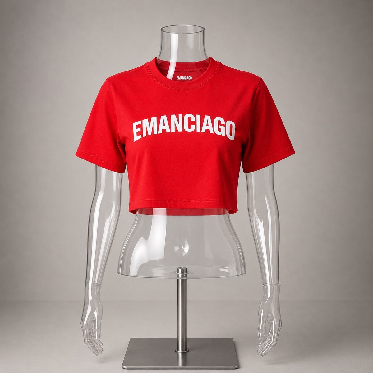 EMANCIAGO  SIGNATURE CROP TOP