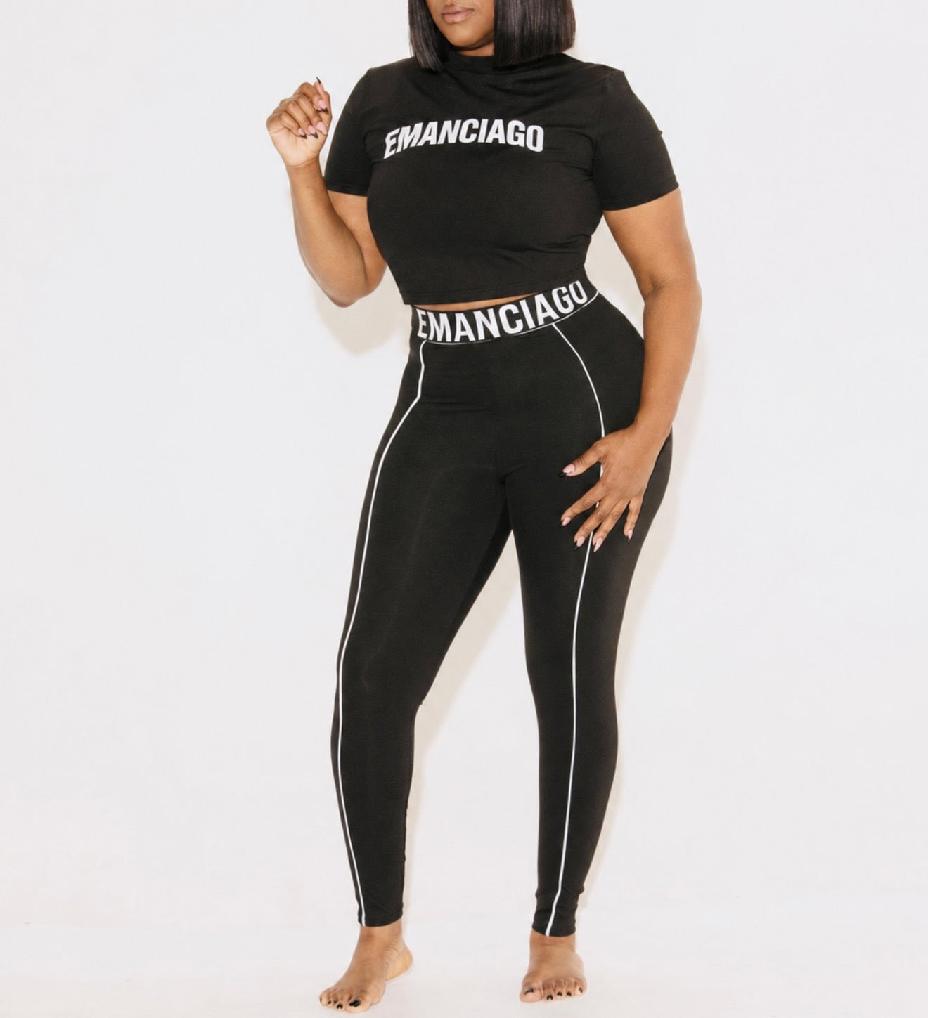 EMANCIAGO SIGNATURE LEGGINGS