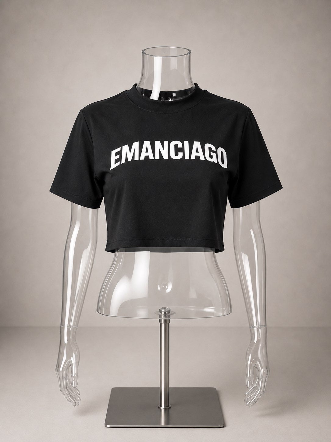EMANCIAGO  SIGNATURE CROP TOP