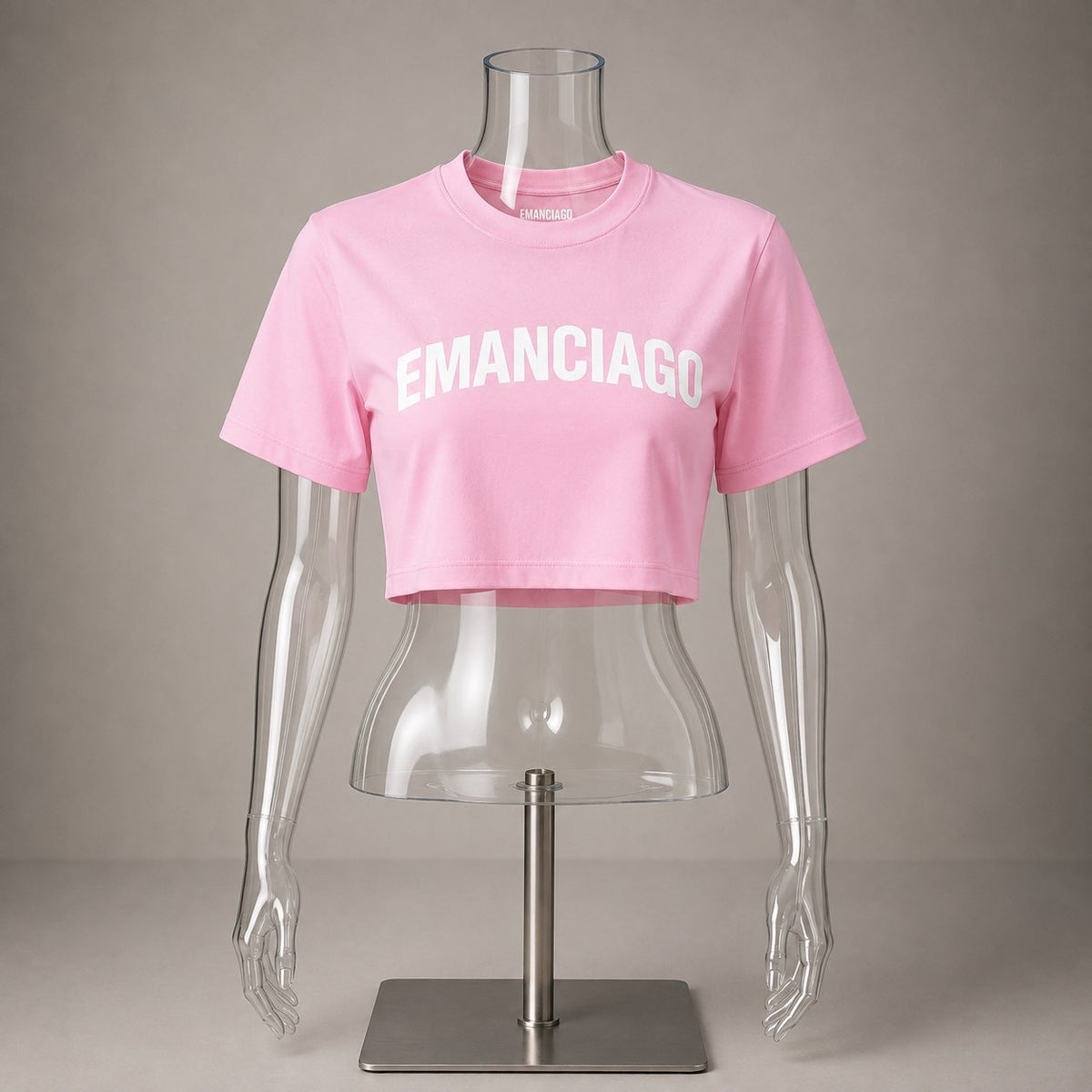 EMANCIAGO  SIGNATURE CROP TOP