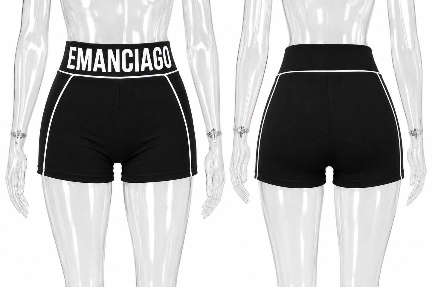 EMANCIAGO  SIGNATURE SHORTS