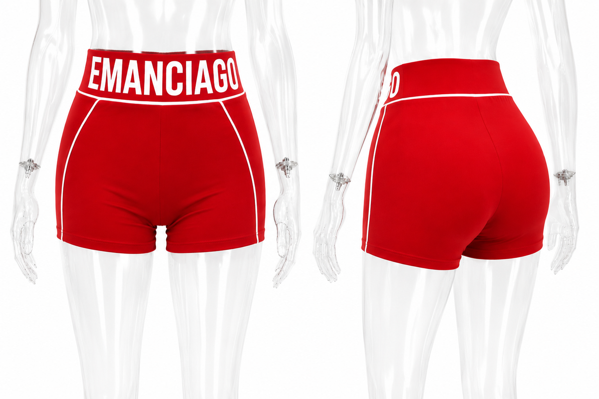 EMANCIAGO  SIGNATURE SHORTS