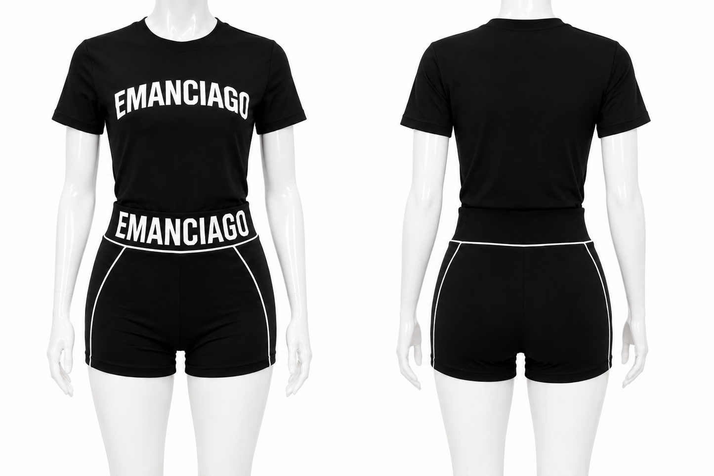 EMANCIAGO SIGNATURE SHORT SET